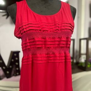 Ann Taylor Loft tank blouse, size XS